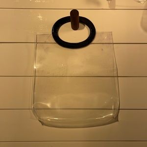 Clear hand bag